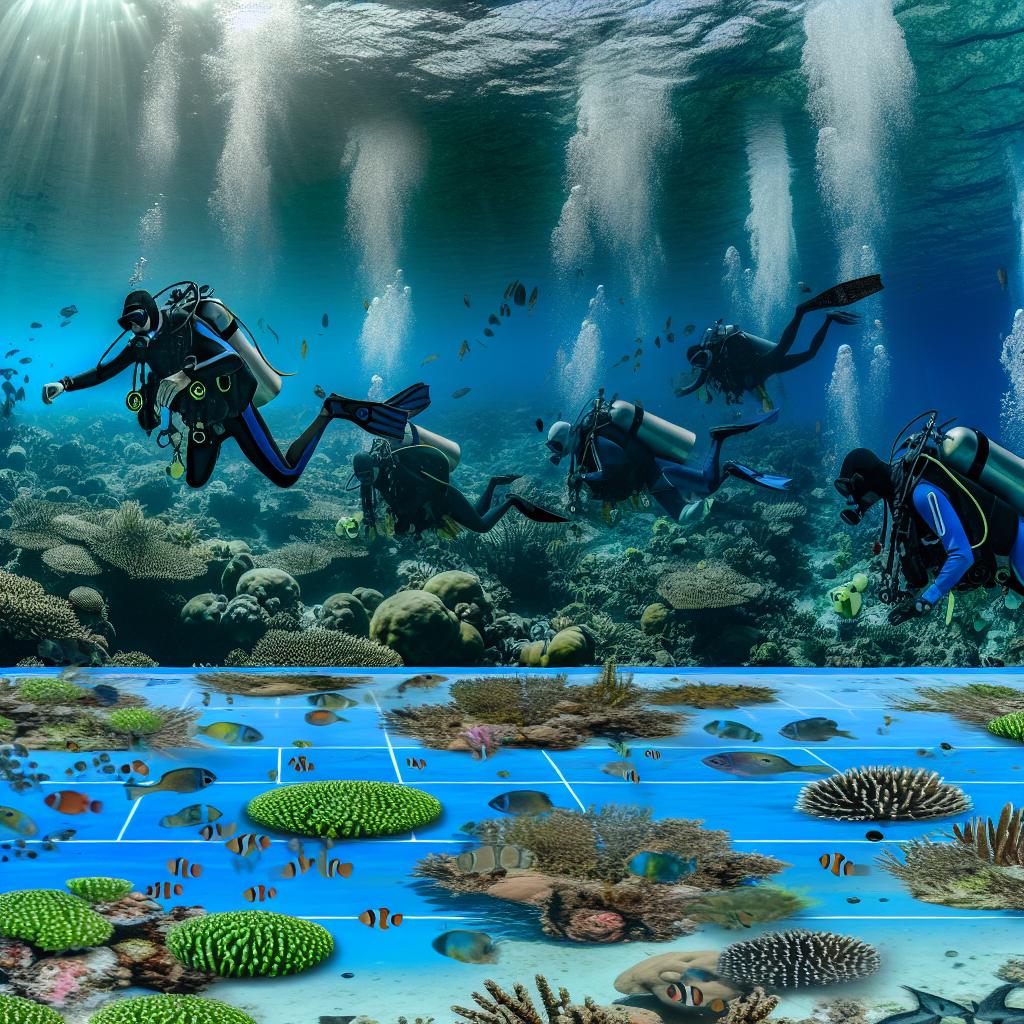 The impact of tourism on diving ecosystems