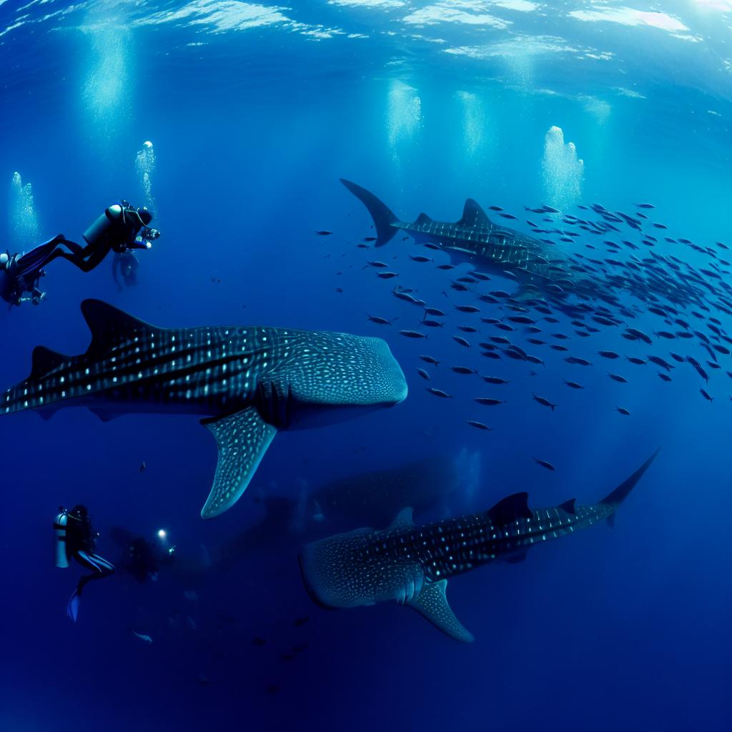 Diving around Bicol and the Donsol whale sharks