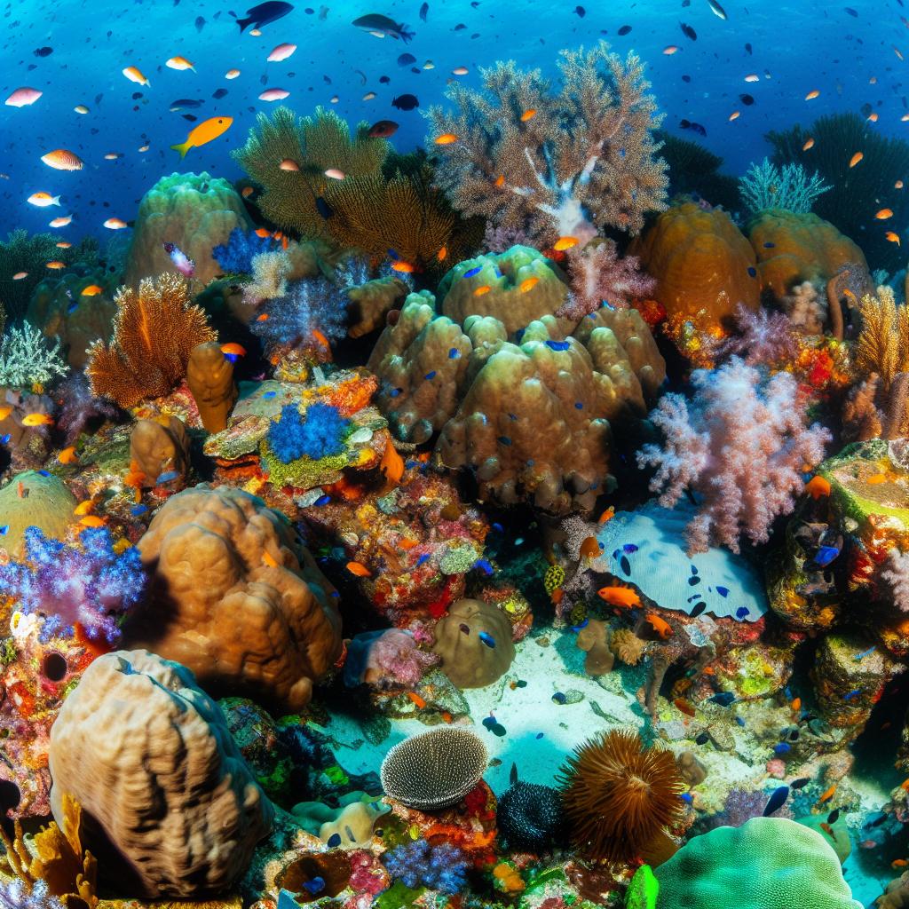 Apo Reef’s spectacular coral gardens