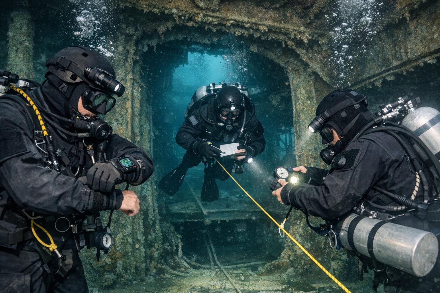 Rebreather diving in remote locations