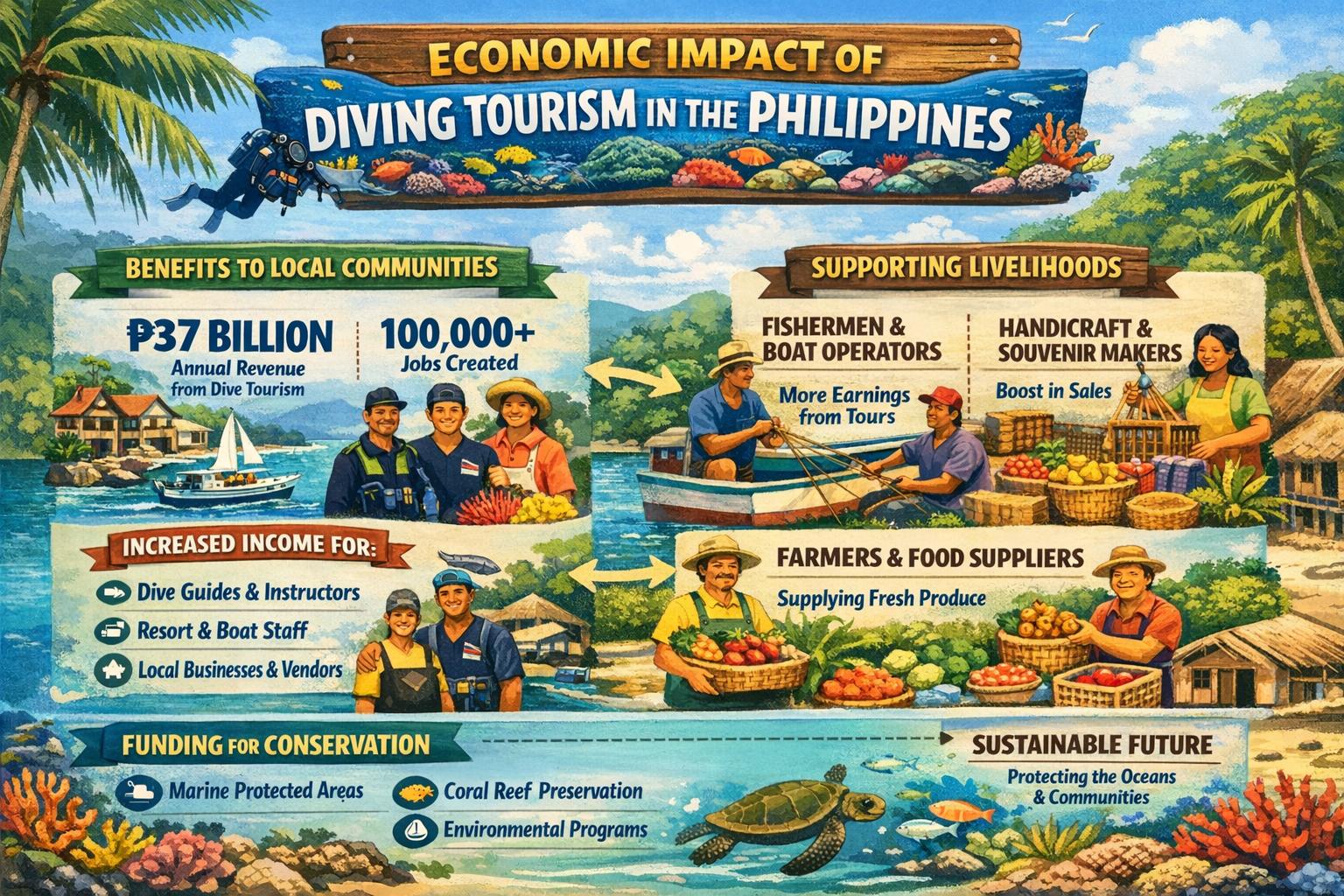 Sustainable diving practices in the Philippines
