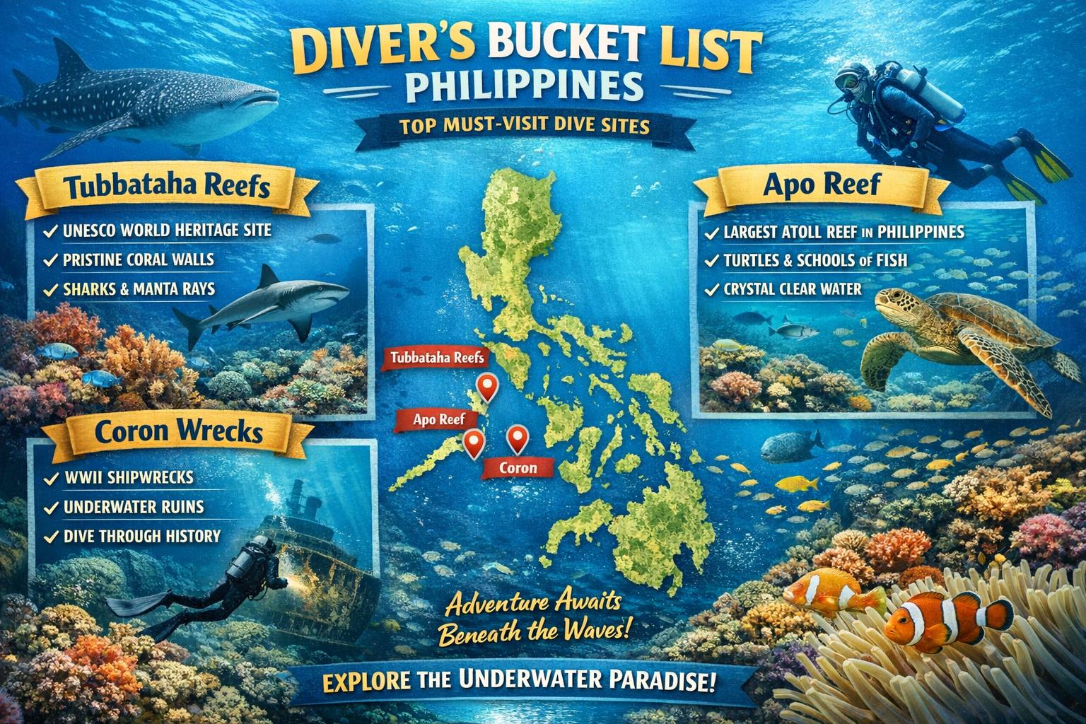 Travel tips for divers visiting the Philippines